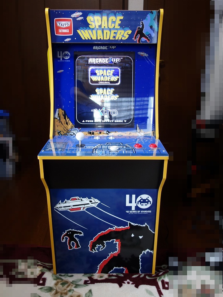 日本廉価  インベーダー　日本仕様　美品 1up arcade 家庭用ゲーム本体