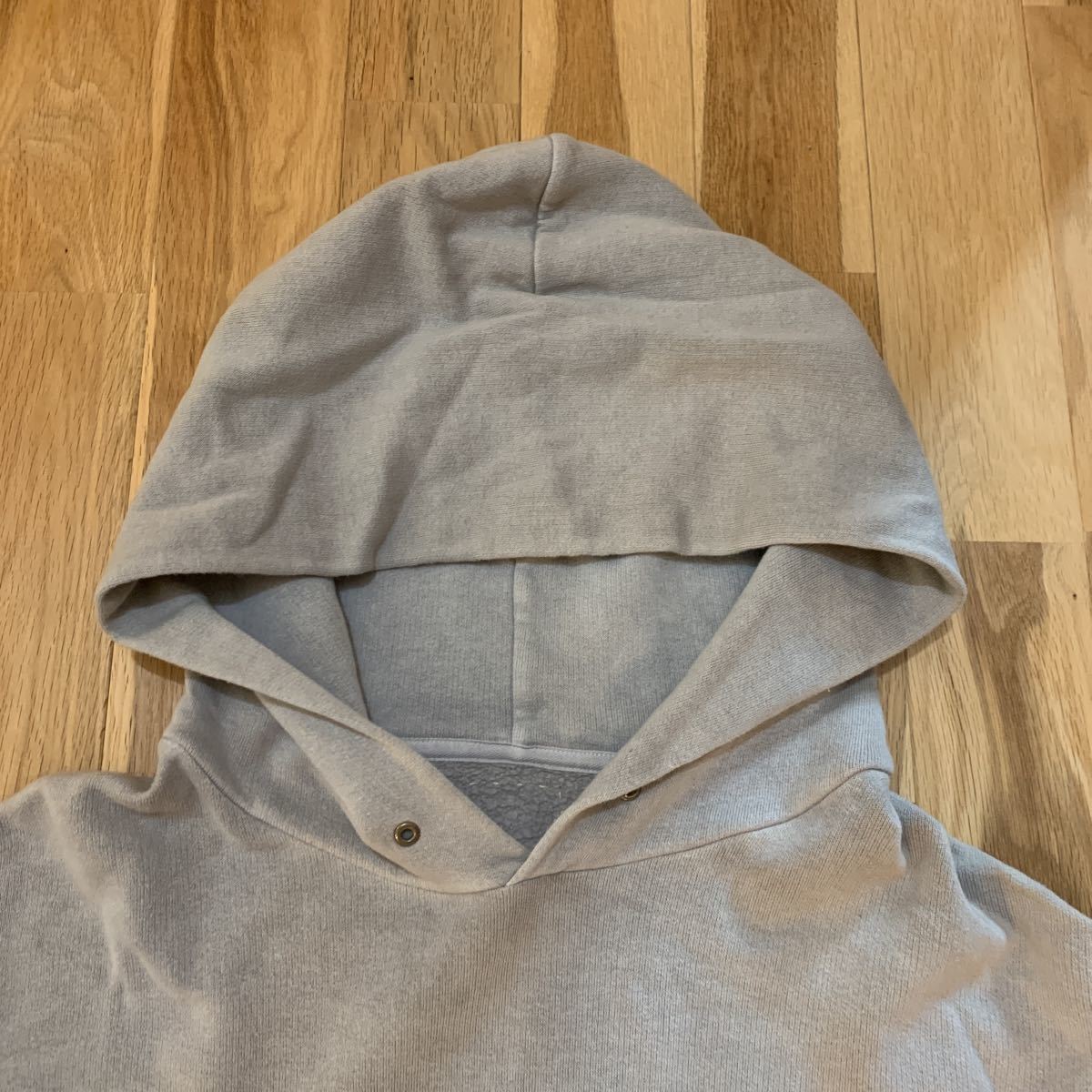 visvim AMPLUS HOODIE P.O.UNEVEN DYE GREY Size.2 的詳細