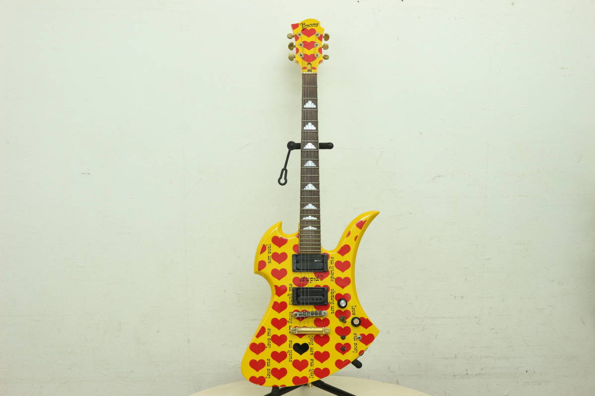 Burny by FERNANDES X JAPAN hide モデル モッキンバード イエロー
