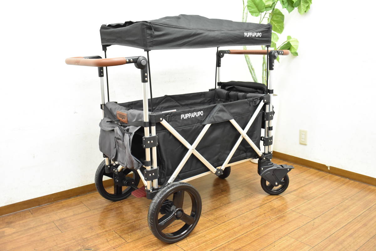引取可/福岡市博多区】KEENZ×PUPPAPUPO ストローラーワゴン ベビーカー
