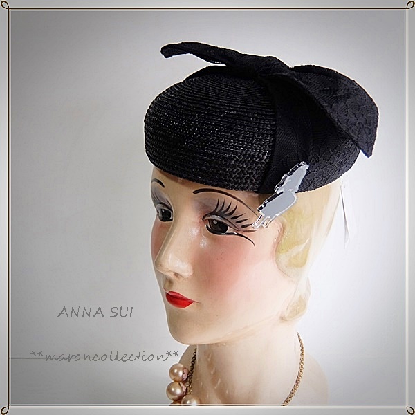  unused * Anna Sui × Disney * hat * mystery. country. Alice brooch attaching * made in Japan * head dress 