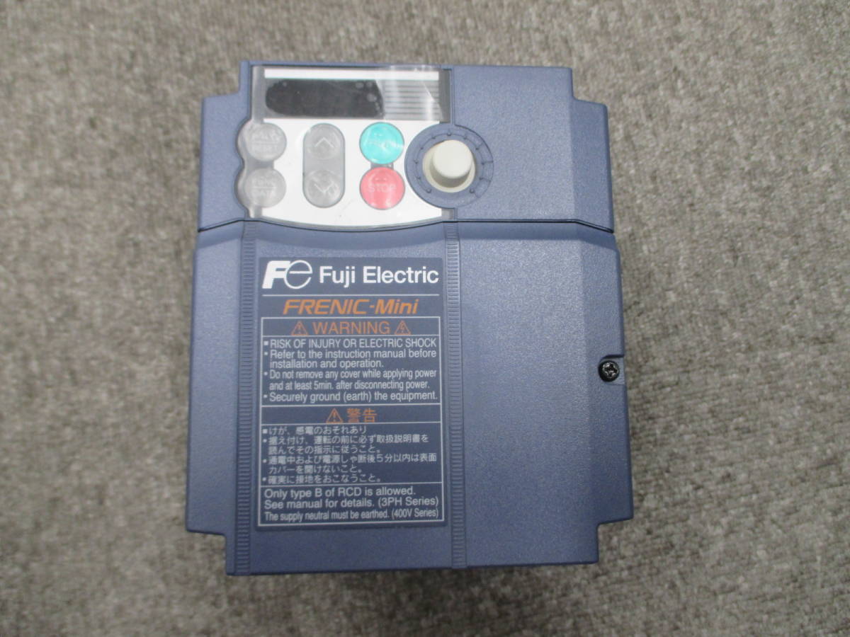 動作確認済み 富士電機 インバータ FRN1.5C2S-2J 程度良好品 bpbd