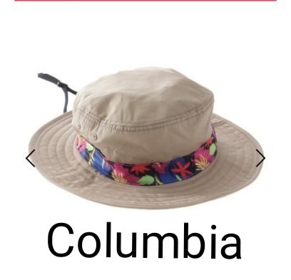 新品未使用品　Columbia　コロンビア帽子　ハット　キャップ　トレッキング　登山　ユニセックス　Lサイズ