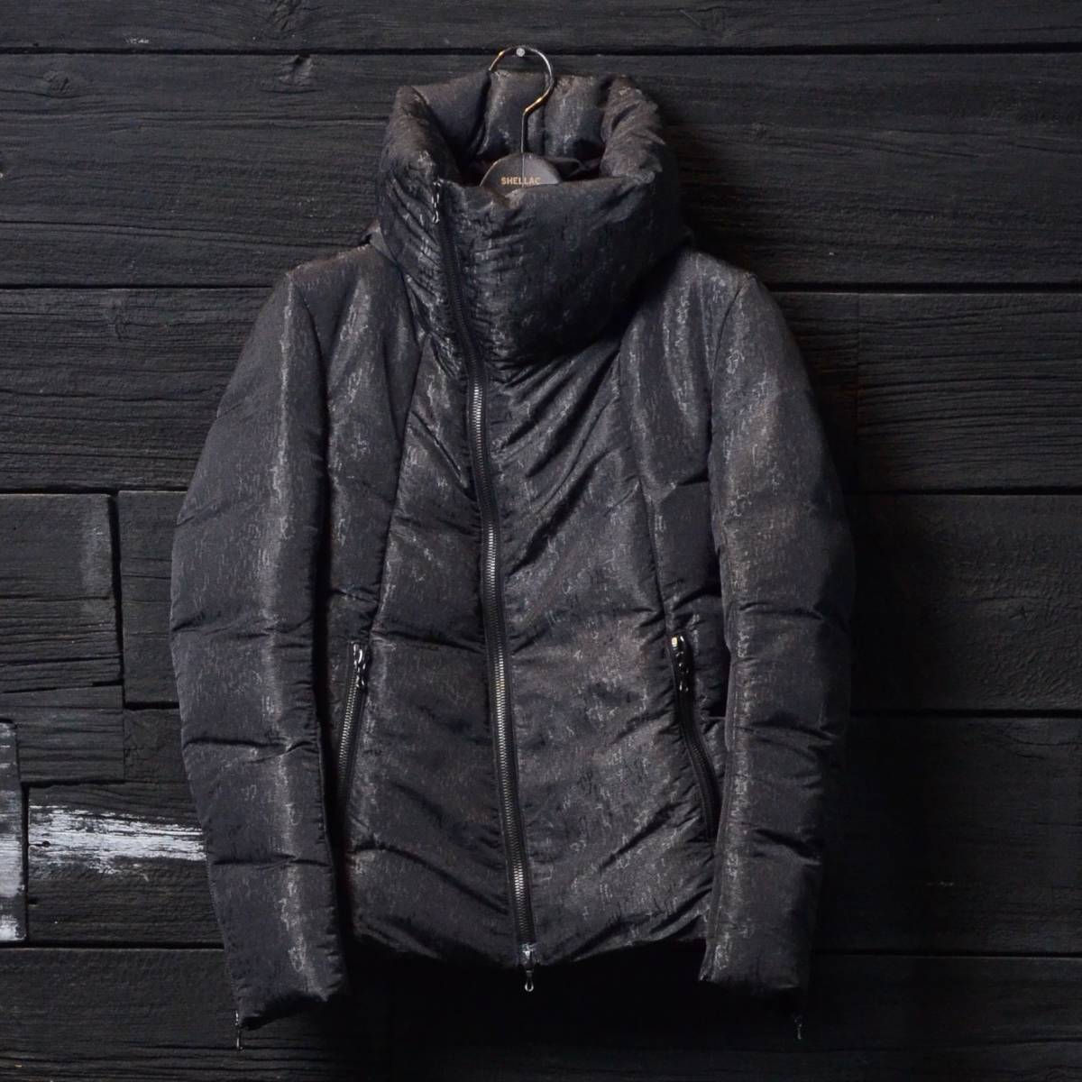 SHELLAC】Big Hooded Down Jacket シェラック ビッグフード ダウン
