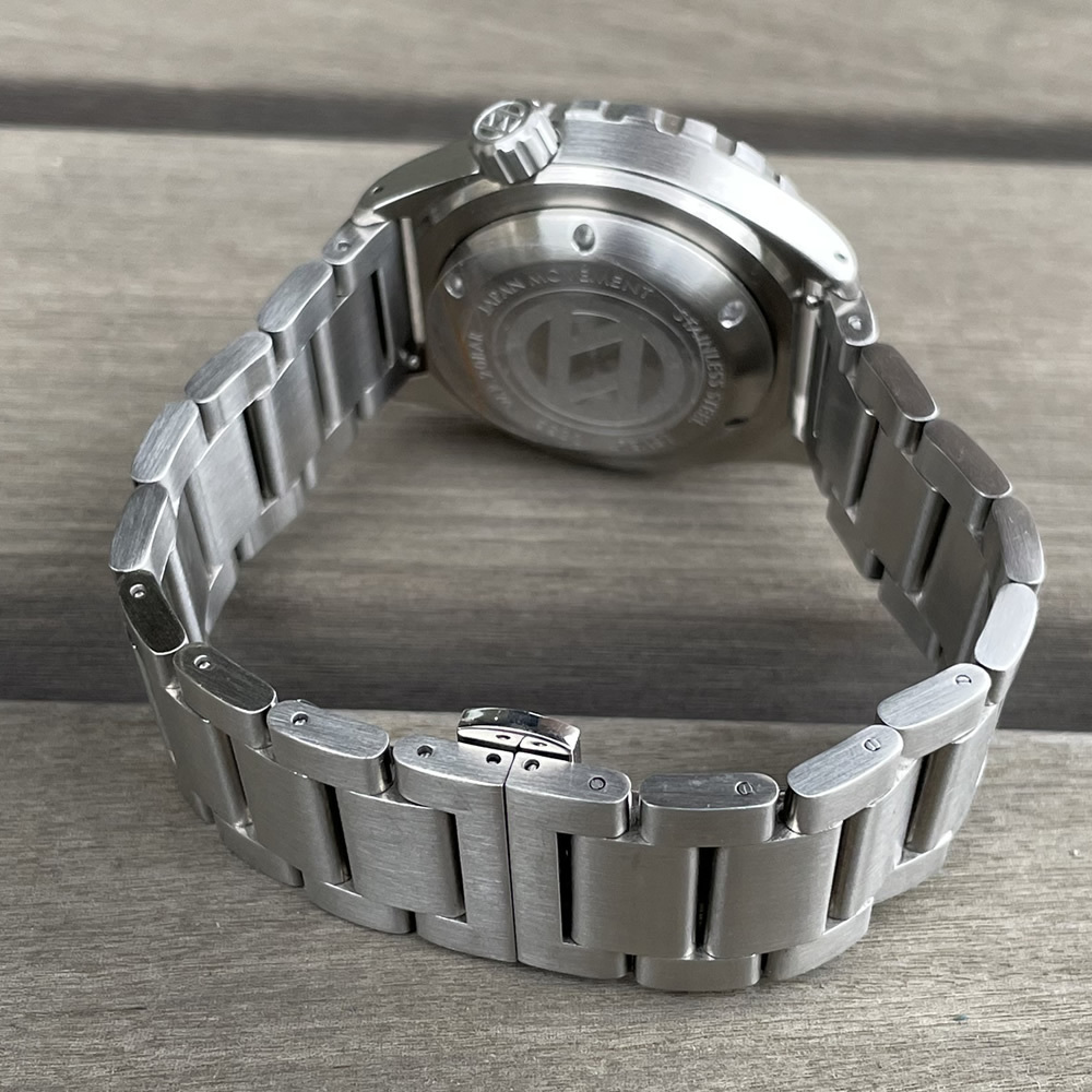 日本製 ハンドメイドの腕時計 20気圧防水 自動巻き SEIKO NH36 サファイアトップハット風防 316Lステンレス 腕時計 LEVEL7 
