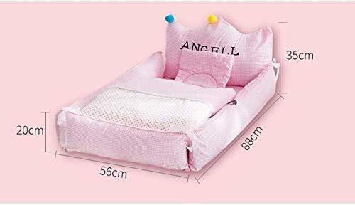 .. type baby futon ( waterproof sheet attaching ) futon set bed in bed ( blue * pillow * quilt attaching )
