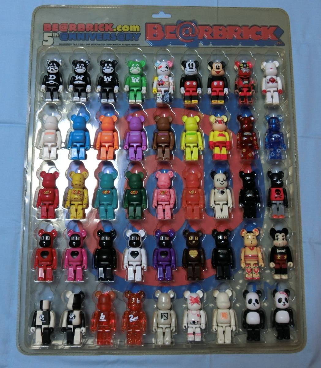 ベアブリック BE@RBRICK 100% 45体まとめてブリスターボード込み
