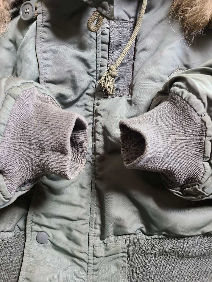 極太ループ!50’s 米軍実物N-2B 6278B M 最初期型 フルオリジナル 1957年 ROLEN SPORTSWEAR COMPANY ビンテージフライトジャケットUSAF3 5