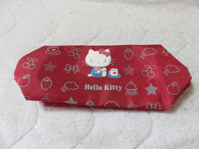 Hello-Kitty ハローキティ 筆入れ　ペンケース サイズ225-90-75㎜　家庭保管品　未使用_画像1