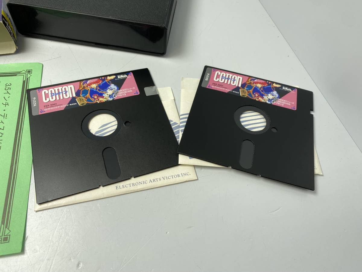 美品 希少品〕X68000〔 COTTON コットン 〕5インチFD版 www