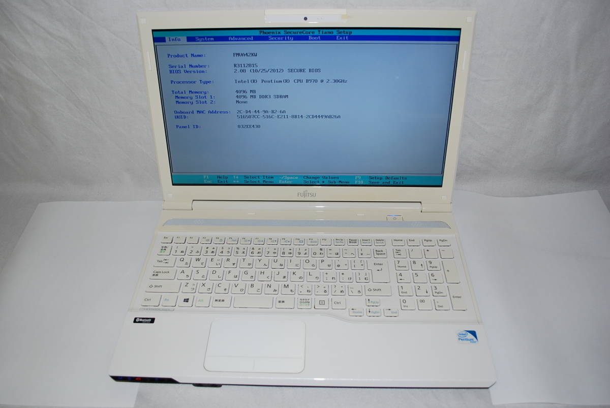 Q45◇富士通◇LIFEBOOK AH42/K◇ノート型パソコン◇FMVA42KW◇ product