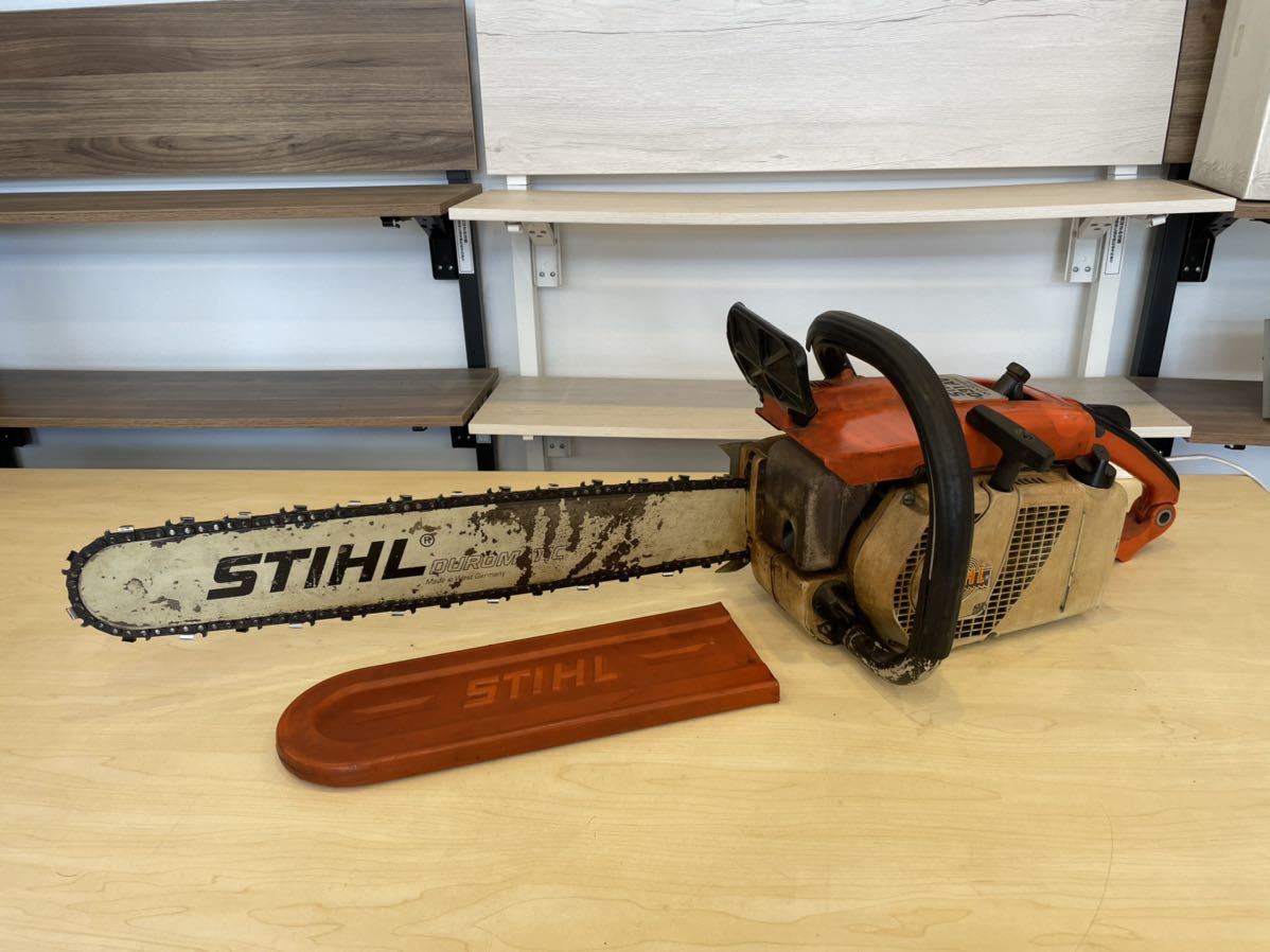 sf& STIHL スチール エンジンチェンソー 型式031AVEQH 重量6.2kg 動作