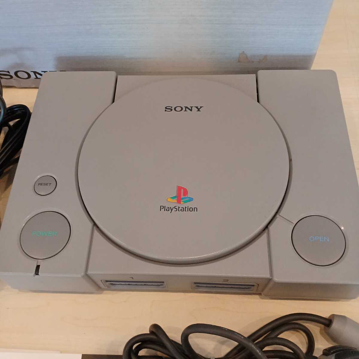 b☆美品 SONY ソニー PlayStation プレイステーション PS1 本体 SCPH