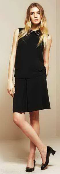 新品78%OFF　マックスマーラ　Max Mara　プリーツスカート　ブラック　40サイズ
