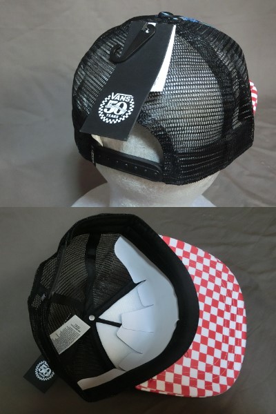 *USA покупка American Casual Vans [Vans] Vans ..50 anniversary commemoration скейтборд с вышитым логотипом сетчатая кепка *