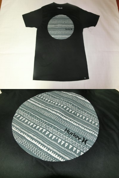 USA購入 ハーレー【Hurley】プレミアムフィット【PREMIUM FIT】 ロゴプリントTシャツ US S BLK