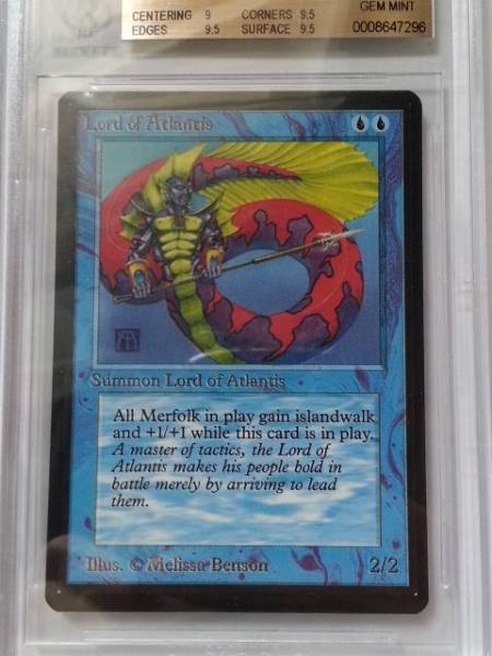 ○MTG○ β ベータ アトランティスの王(英語 BGS9.5 GEM MINT) ゲーム ○MTG○ β ベータ アトランティスの王(英語 BGS9.5 GEM MINT) ゲーム