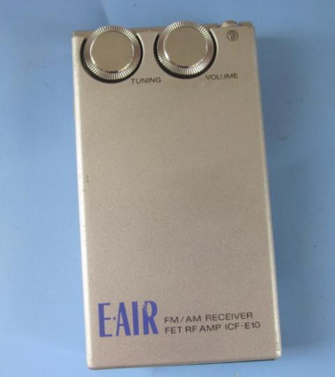SONY 「E・AIR」 FM/AMポケットラジオ ICF-E10 ☆動作品 ラジオ SONY 「E・AIR」 FM/AMポケットラジオ ICF-E10 ☆動作品 ラジオ