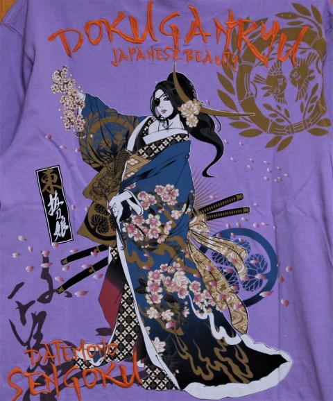 SALE！抜刀娘113?(XL)2711022抜刀娘伊達穂乃花長袖Ｔシャツ
