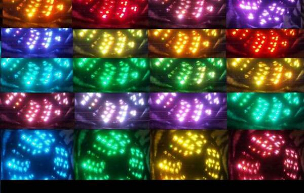 LEDテープ RGBレインボー 1m60連 防水 コントローラー付　カット可能