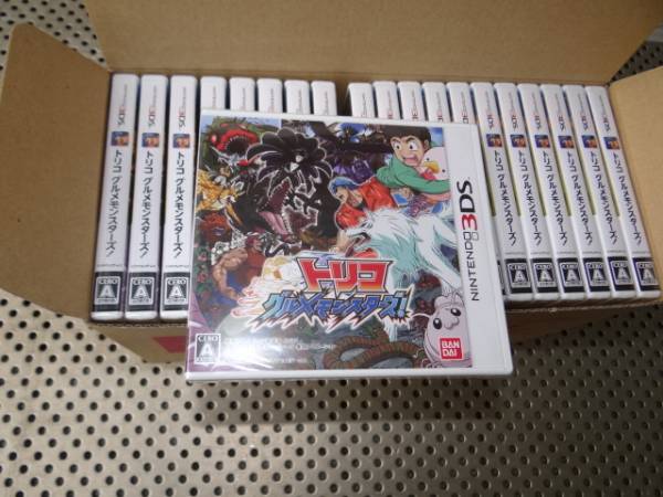 メーカー 一覧 新品＊ トリコ ③ 1箱 グルメモンスターズ ニンテンドー3DS専用ソフト