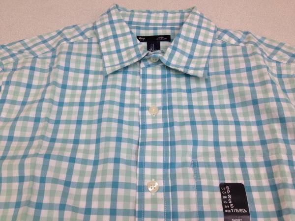 ●GAP●新品●Sサイズ●チェック?シャツ●ギャップ●クールビズ●02