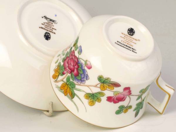 ウェジウッド = Cup&Sauce&Plate15 = Cuckoo = (1級品)_画像3