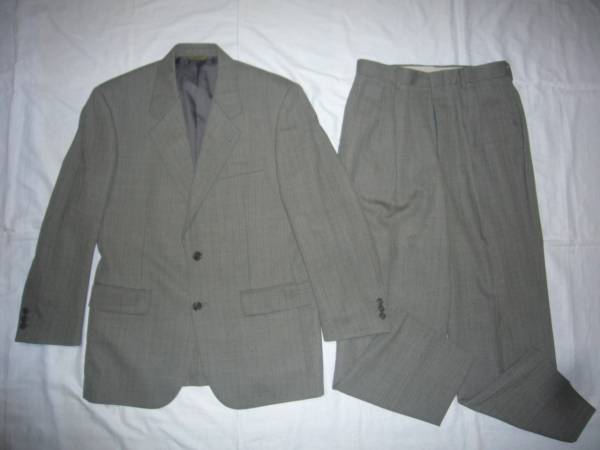 ★処分値下げ！オールシーズン対応★約8万円★ダーバン DURBAN★ウール素材 スーツ M～L★