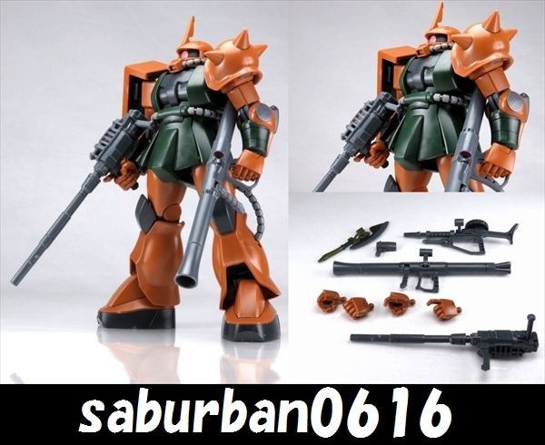 安い割引 1/144 G0102完成品 - Yahoo!オークション HGUC FS型 ザク2 完成品