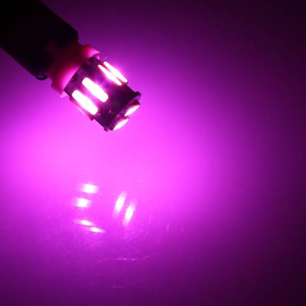 お買い得! キレイな色味! T10 LED 5W級(jí) ピンク 2個(gè)セット ホンダ ポジション ルーム ナンバー燈などに HONDA