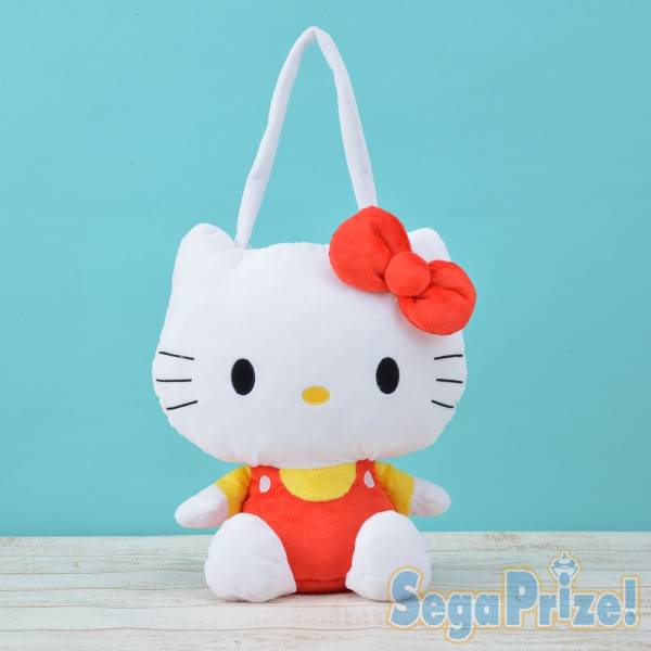 ハローキティ　プレミアムぬいぐるみバッグ　ショルダーバッグ
