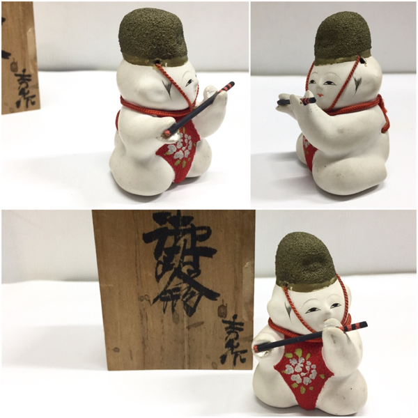 八八八】亀屋都光斉 御所人形 萬歳 残せれ ◇共箱 日本人形 亀屋 八八八】亀屋都光斉 御所人形 萬歳 残せれ ◇共箱 日本人形 亀屋