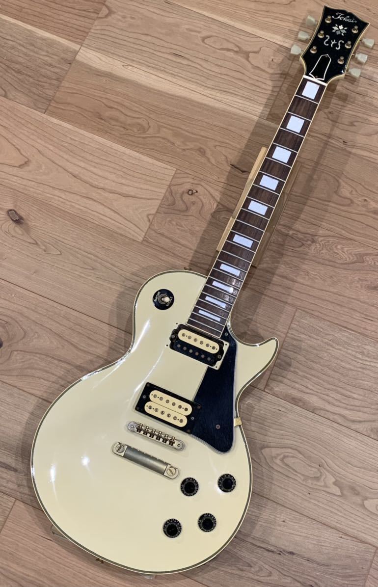 Yahoo!オークション - 【訳あり】81年製 Tokai LC-60 オールマホ Yahoo!オークション - 【訳あり】81年製 Tokai LC-60 オールマホ