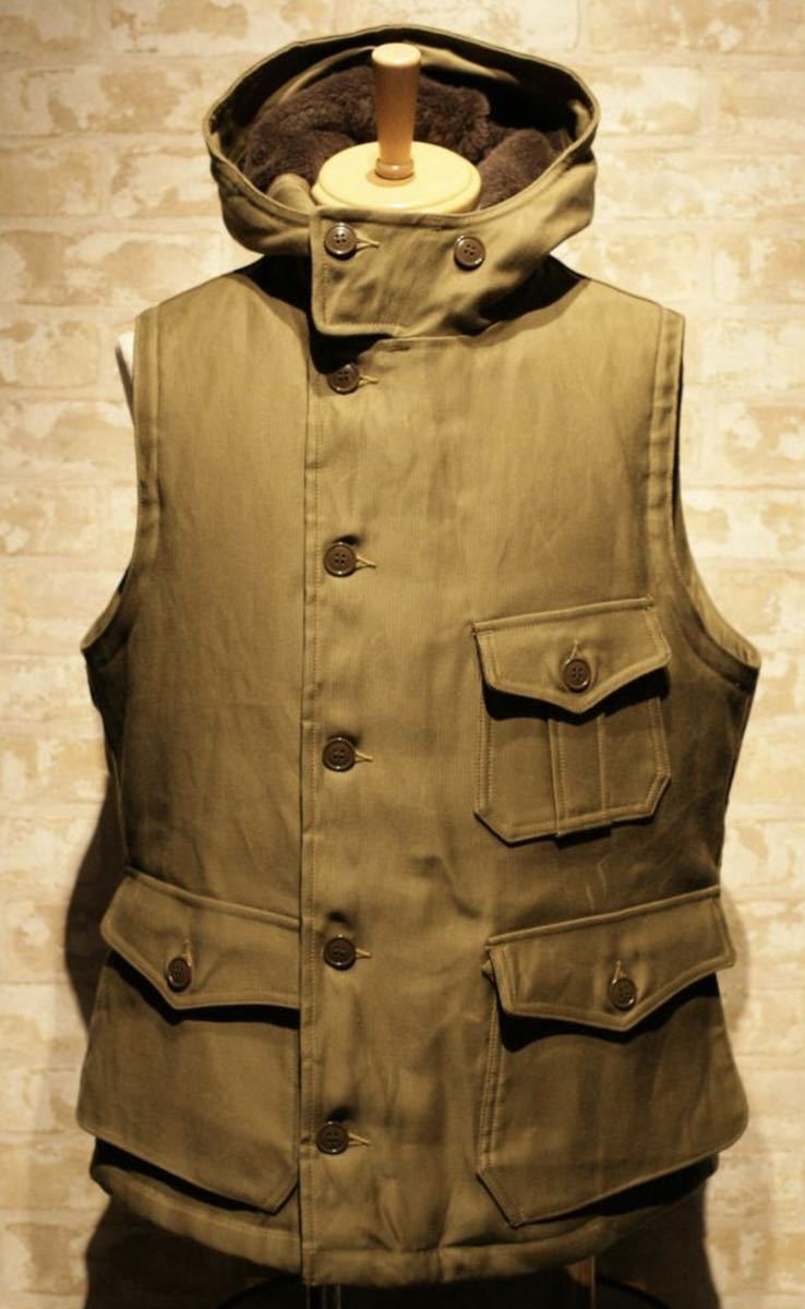 フリーホイーラーズ　AIR CREW ATTACHED HOOD VEST