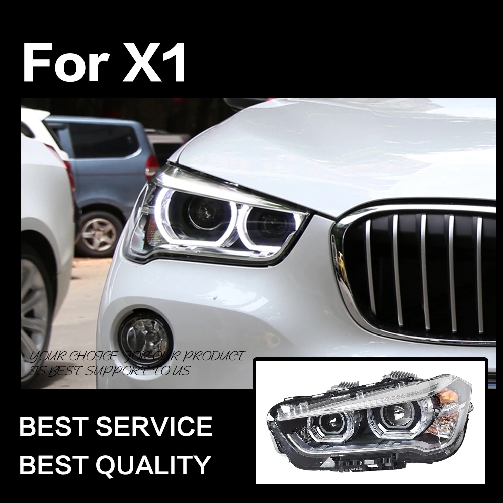ヘッドライト BMW X1 F48 LED '15-'18 クリア AOKEDING ライト