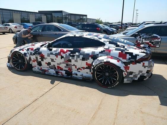 надкрылок Accord CF4 CL1 евро R '97-'02 120mm ABS производства Muscle принадлежности иметь Honda Clinched