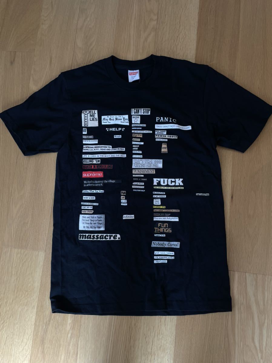 極美品・試着のみ】Supreme Cutouts Tee シュプリーム カットアウト T