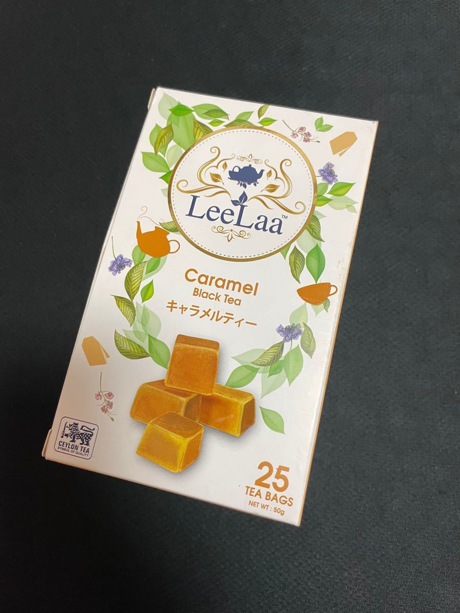 【本日値下げ中】LeeLaa キャラメルティー　18teabags キャラメル　紅茶