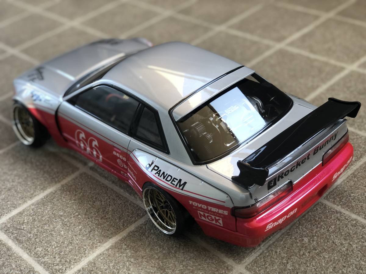 ラジコンボディー アディクション S13シルビア PANDEM V3 仕様 1 ラジコンボディー アディクション S13シルビア PANDEM V3 仕様 1
