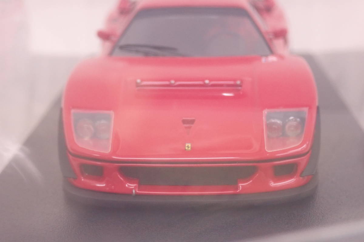 未使用 MAKE UP EIDOLON 1/43 EM025 FERRARI F40 LM Test Monza 1989