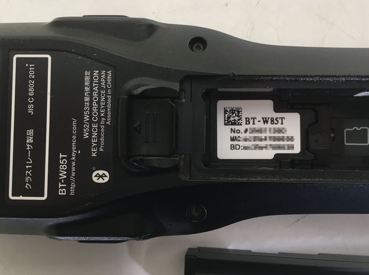 埼玉発】【KEYENCE】ハンディターミナル BT-W85T AC&充電器付属 埼玉発】【KEYENCE】ハンディターミナル BT-W85T AC&充電器付属
