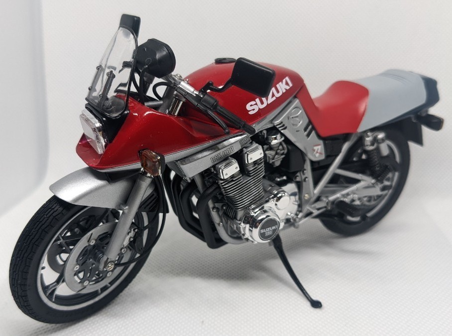 プラモデル スズキ GSX1100S カタナ カスタムチューン 1/12 塗装 プラモデル スズキ GSX1100S カタナ カスタムチューン 1/12 塗装