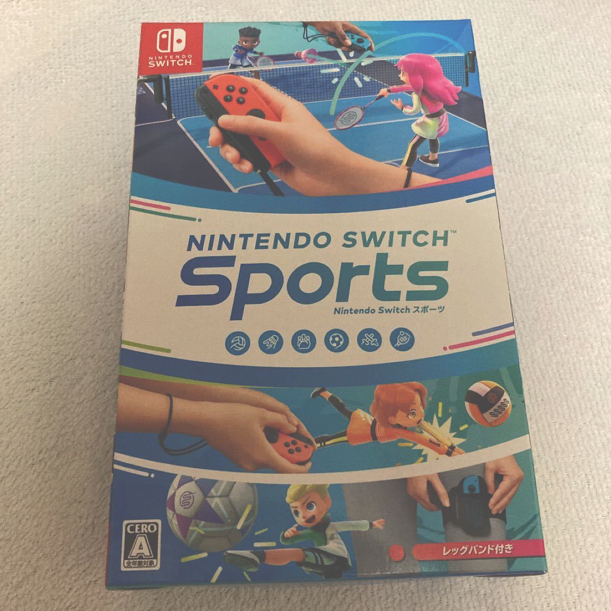 Nintendo Switch Sportsレッグバンド付き