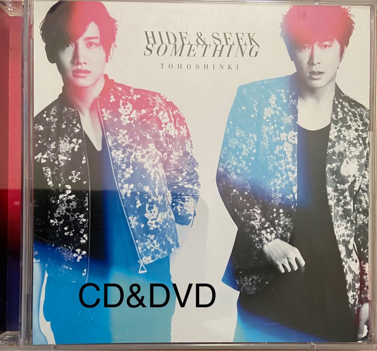 東方神起　Hide&Seek/Something CD+DVD 初回生産限定盤　ジャケットサイズカード付