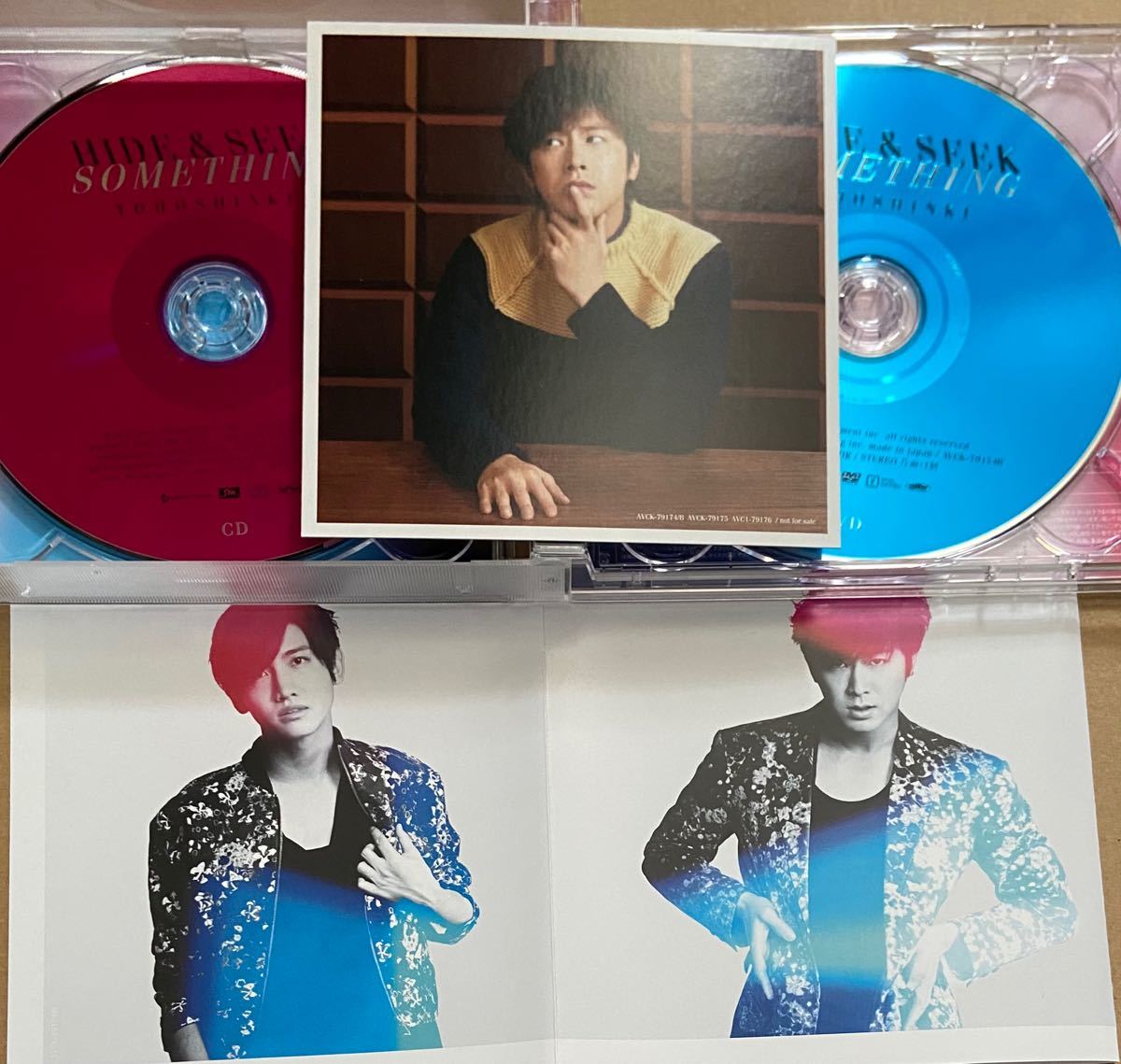 東方神起　Hide&Seek/Something CD+DVD 初回生産限定盤　ジャケットサイズカード付