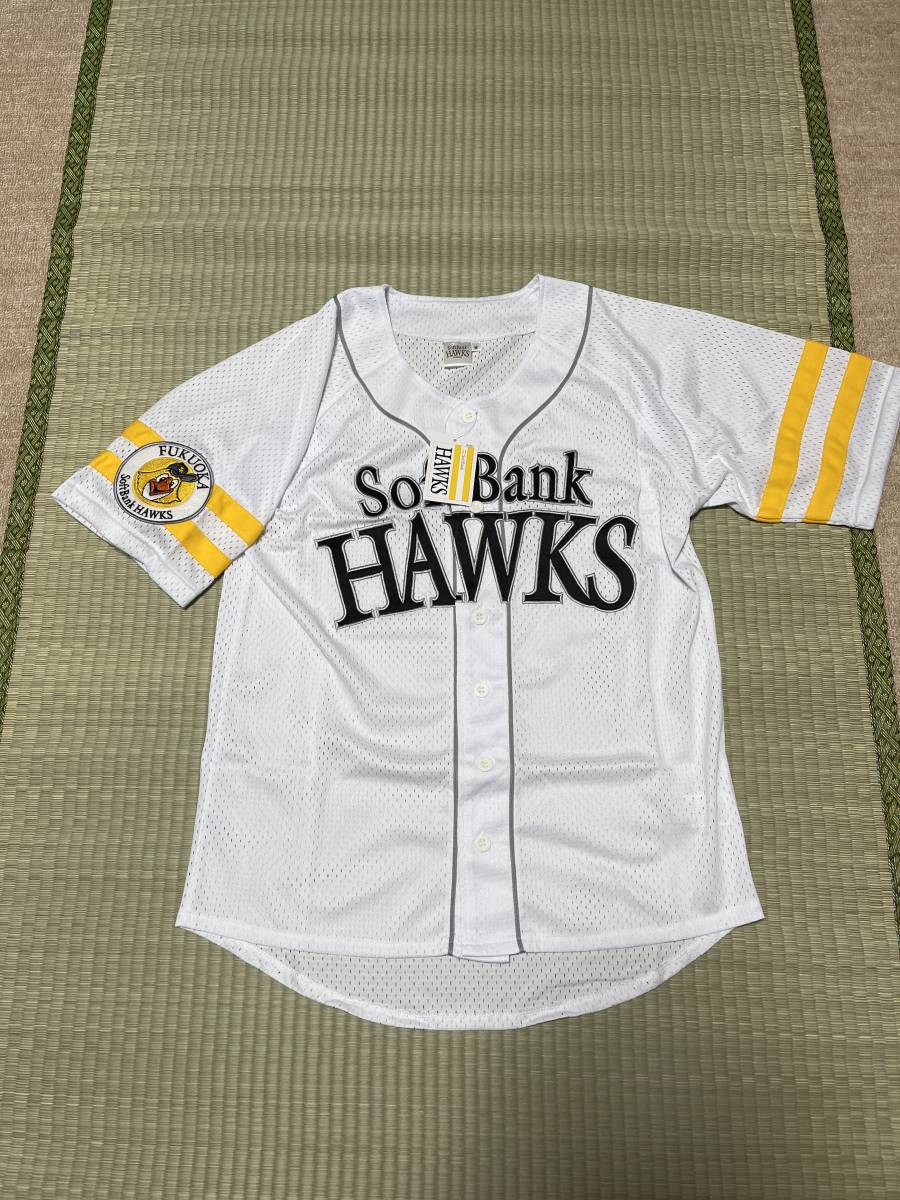 SoftBank HAWKS FUKUOKA ソフトバンクホークス 福岡 レプリカユニホーム M オリジナルグッズ 新品未使用 スポーツ 野球 ファン メンズ 紳士_画像1