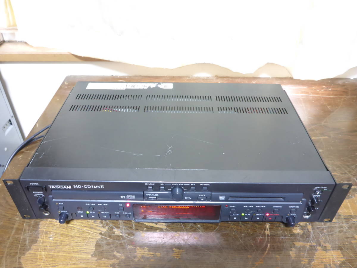 TASCAM MD-CD1MKⅡ 業務用CDプレーヤー/MDレコーダー タスカム | www
