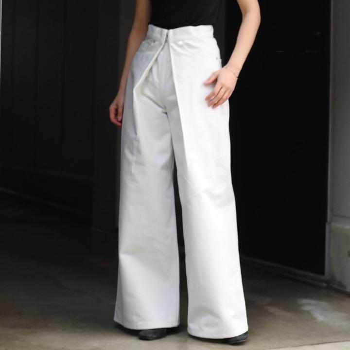 新品 JOHN LAWRENCE SULLIVAN ジョンローレンスサリバン WIDE PANTS