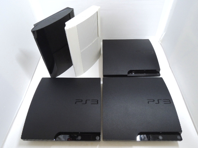 【 PS3 5台 】 4000B ・ 4000B LW ・3000A×2 ・3000B 本体 計5台（未チェック）Sony PlayStation3 プレイステーション3＃89