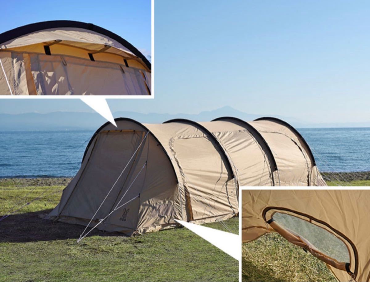 新品未開封 DOD KAMABOKO TENT 3 (M) T5-689-TN | viratindustries.com